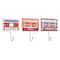 American Art Decor Grand Ole Opry Wooden Cassette Tape Wall Hook Set of 3 - 4" H x 6" L